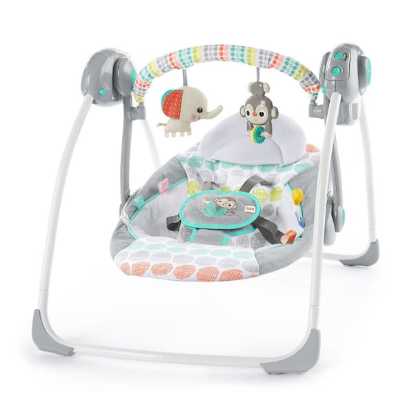 BRIGHT STARTS portable swings Whimsical Wild