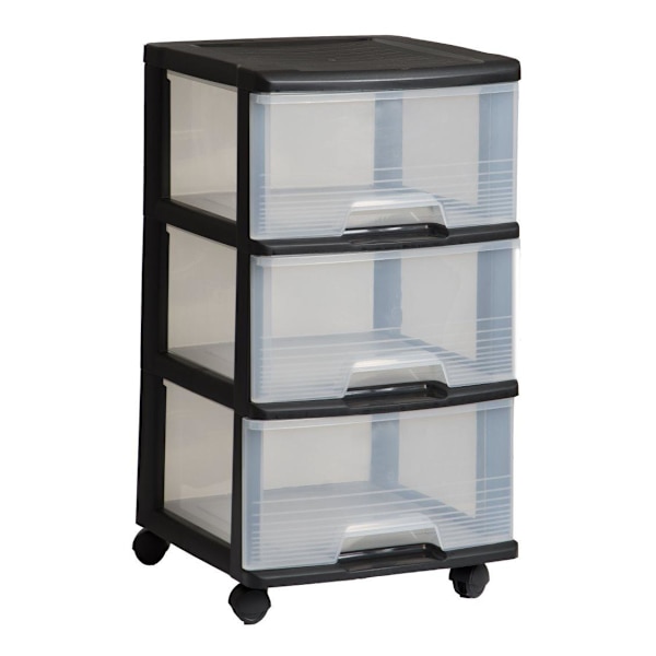 KETER BOOKCASE ON WHEELS 3x20L