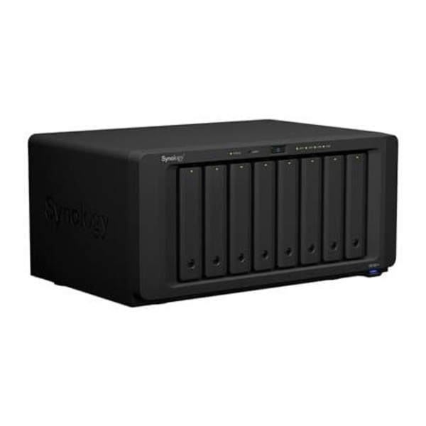 Synology | Tower NAS | DS1821+ | Up to 8 HDD/SSD Hot-Swap | AMD Ryzen | Ryzen V1500B Quad Core | Processor frequency 2.2 GHz | 4 GB | DDR4