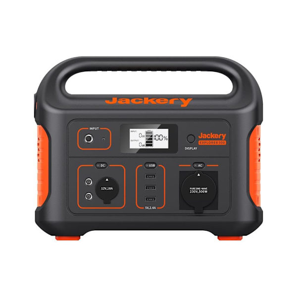 Jackery Explorer 500 Lithium-Ion (Li-Ion) 24000 mAh 500 W 6.4 kg Sort, Oransje