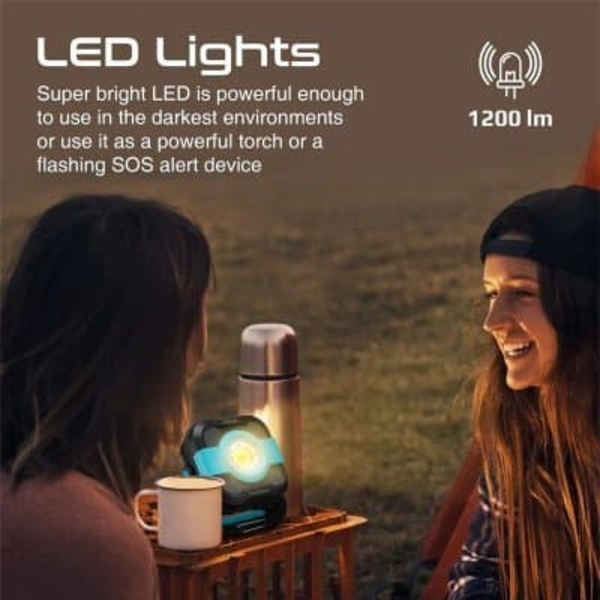 PROMATE CampMate-3 Camping lamp with built-in battery 9000mAh / 1200lm