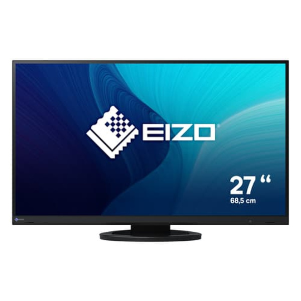 EIZO FlexScan EV2760-BK LED display 68.6 cm (27") 2560 x 1440 pixels Quad HD Black Sort