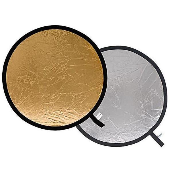 Manfrotto reflector 75cm, silver/gold (LA-3034)