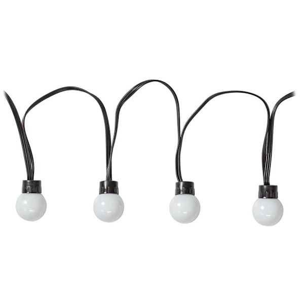 NEDIS Wi-Fi chytré dekorativní LED/ RGB/ 48 LED's/ Android & iOS/ Nedis® SmartLife/ 10,8 m Sort