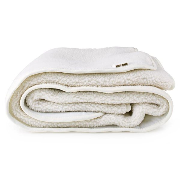 NEDIS elektrická deka/ 2 osoby/ 160 x 140 cm/ 3 nastavení teploty/ ochrana proti přehřátí/ Polyester/ Syntetické Vlna