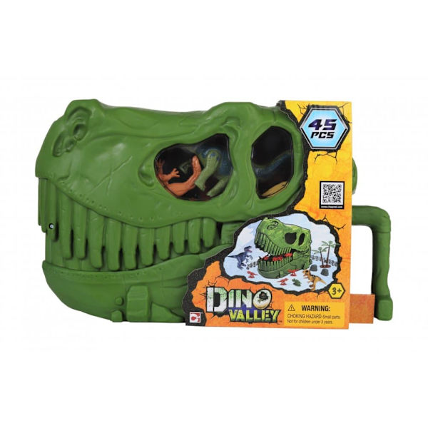 CHAP MEI playset Dino Valley Dino Skull Bucket, 45 pcs., 542029