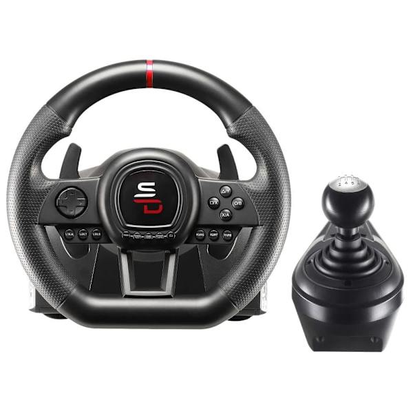 SUPERDRIVE Sada volantu, pedálů a řadící páky GS650-X/ PS4/ Xbox One/ Xbox Series X/S
