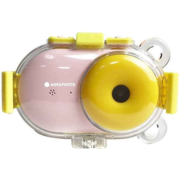 AGFA Realikids Waterproof pink ARKCWPK Lyserød, Gul