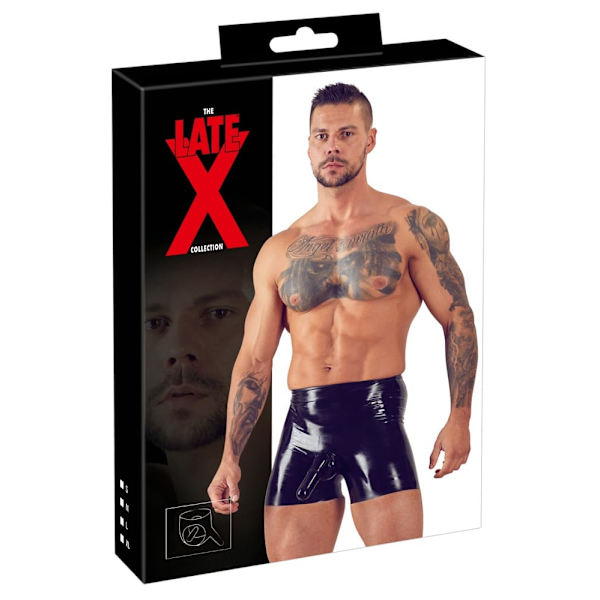Men's Latex Briefs black S