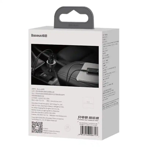 Baseus Superme Car charger USB / USB-C / 100W