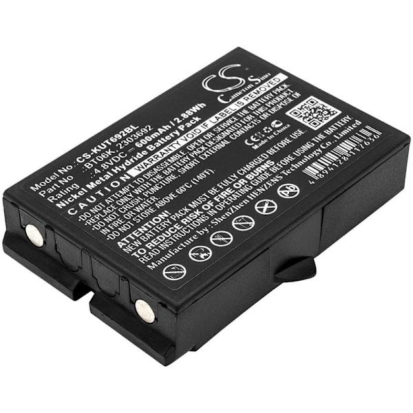 Battery for Danfos/ Ikusi BT06K 4.8V 600mAh NIMH