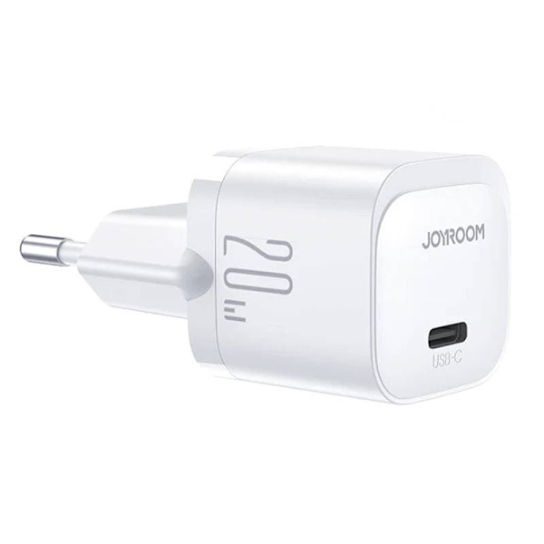 Joyroom Travel Charger Mini Type-C, PD 20W, White (JR-TCF02)