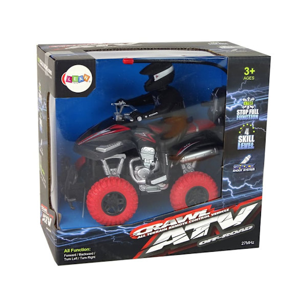 Quad Motor Four-wheeled Off-Road + Driver 1:18