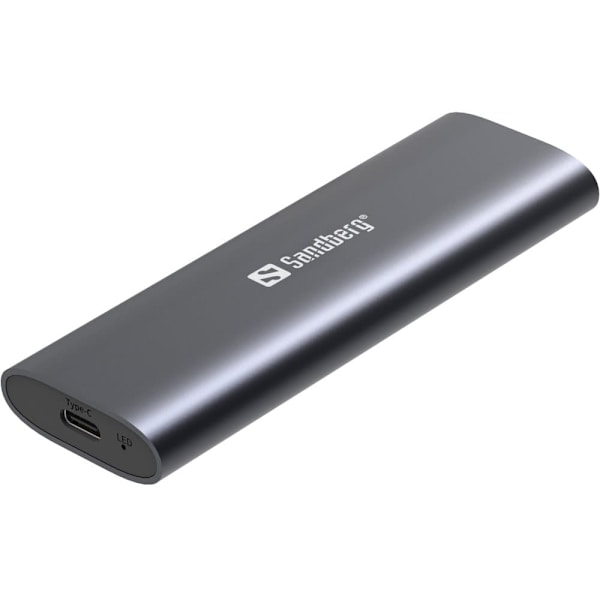 Sandberg USB 3.2 Case for M.2+NVMe SSD Sort