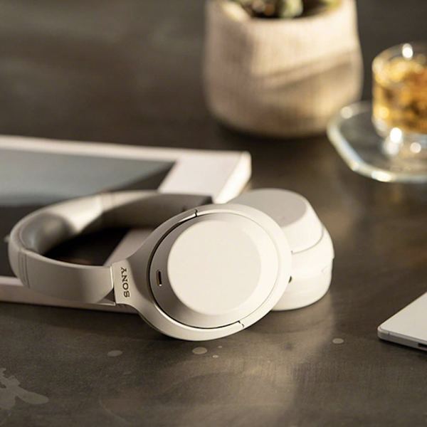 Sony Headphones | WH-1000XM4 | Bluetooth | Over-ear | Noise canceling | Noise reduction | Wireless | Silver