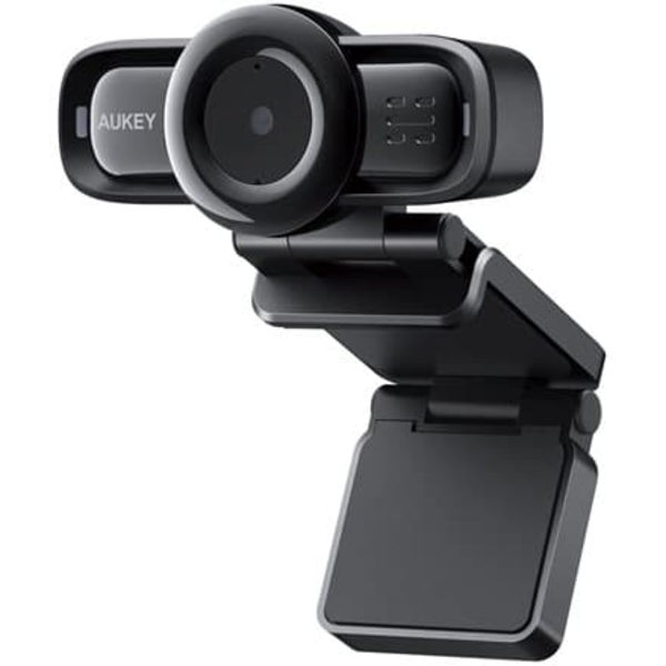 PC-LM3 kamera internetowa USB | Full HD 1920x1080 | Autofocus | 1080p | 30fps | Mikrofony stereo Sort