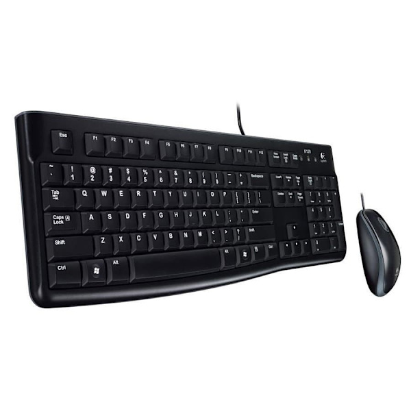 Logitech Desktop MK120 Sort