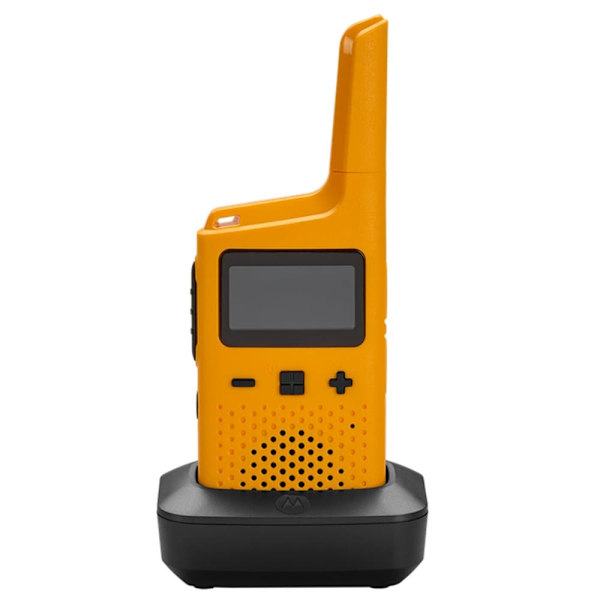 Motorola T72 walkie talkie 16 channels, yellow