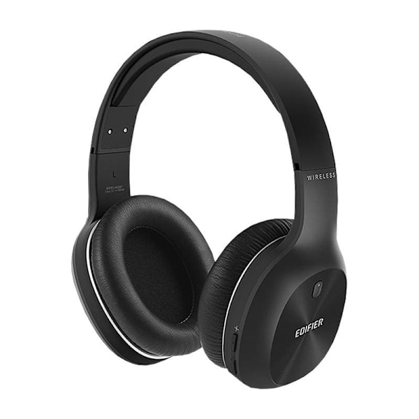 CASTI Edifier, wireless, standard, utilizare multimedia, smartphone, microfon pe casca, conectare prin Bluetooth 5.1, Jack 3.5 mm, negru, "W800BT-Plus