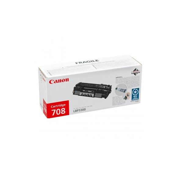 Canon originální toner CRG-708H/ LBP-3300/ 6 000 stran/ Černý