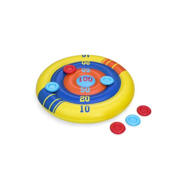 Inflatable Pool Game Arcade Shield, Frisbee 140 cm Bestway 52566