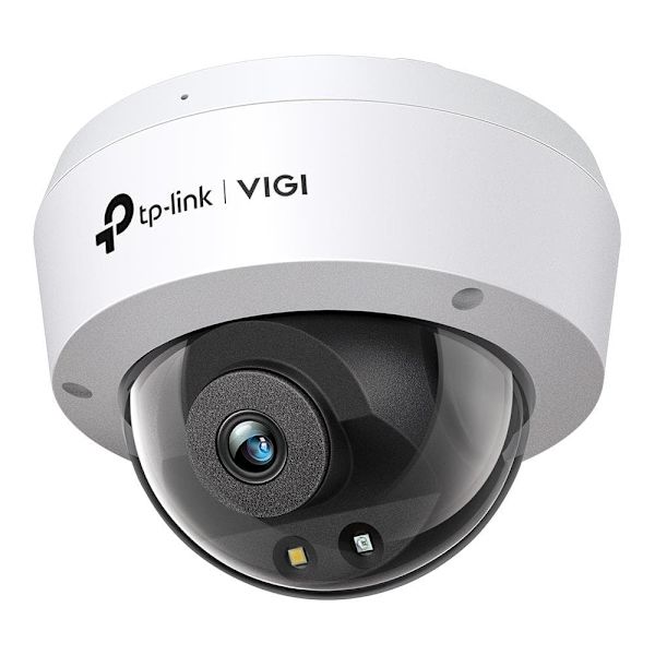 TP-Link VIGI 4MP Full-Color Dome Network Camera Svart, Vit
