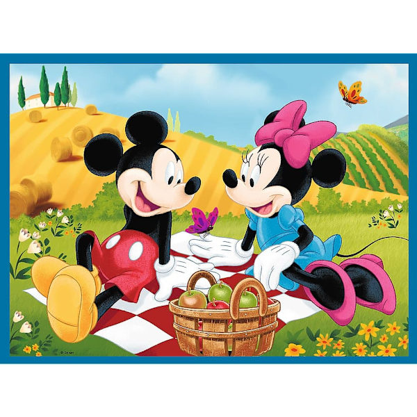 Puzzle - 2in1 + memos - Meet the heroes of Disney Trefl 93344