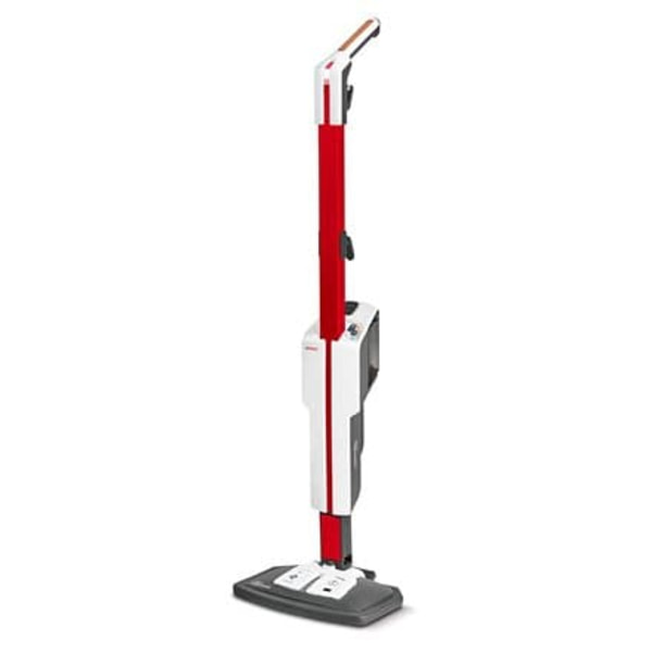 Polti | Steam mop with integrated portable cleaner | PTEU0306 Vaporetto SV650 Style 2-in-1 | Power 1500 W | Steam pressure Not Applicable bar | Water Sort, Rød, Hvid