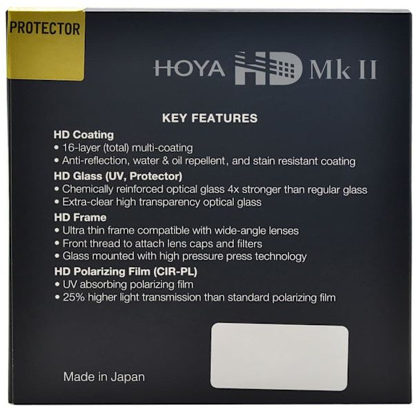 Hoya filter Protector HD Mk II 58mm