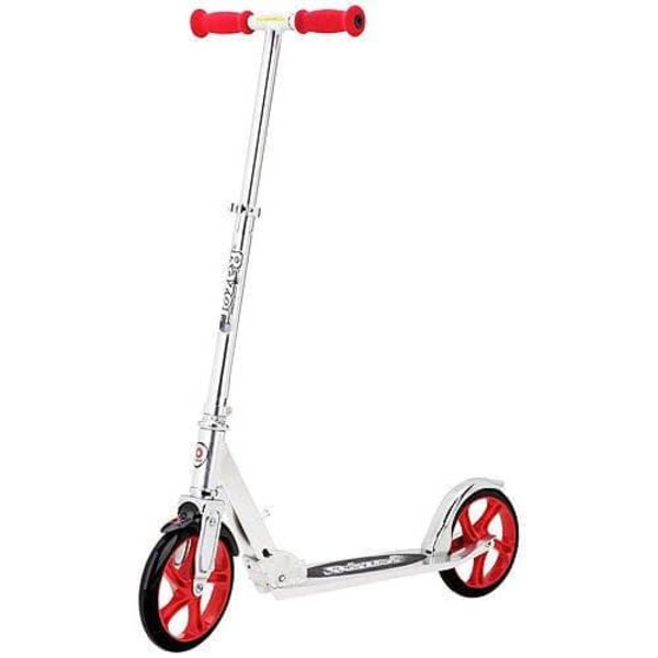 Razor A5 Lux Scooter, Red/Silver