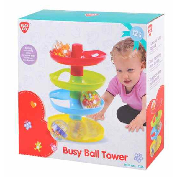 PLAYGO INFANT&TODDLER  busy tall tower, 1756