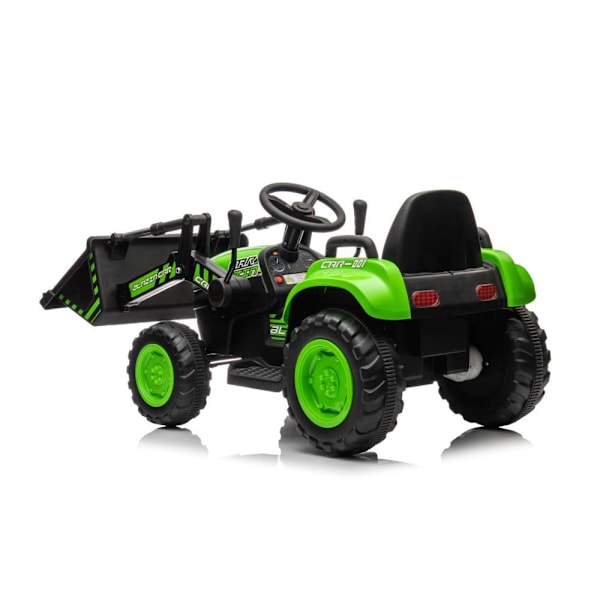 Rechargeable tractor with bucket BW-X002A Green