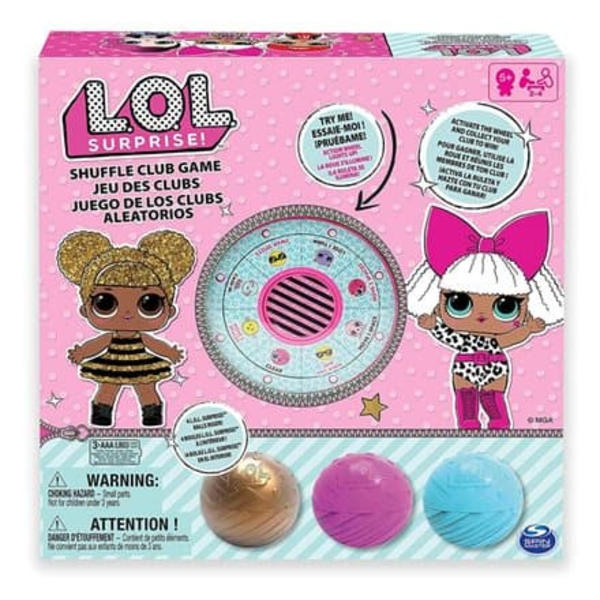 SPINMASTER GAMES game LOL Surprise Shuffle Club Game, 6053187