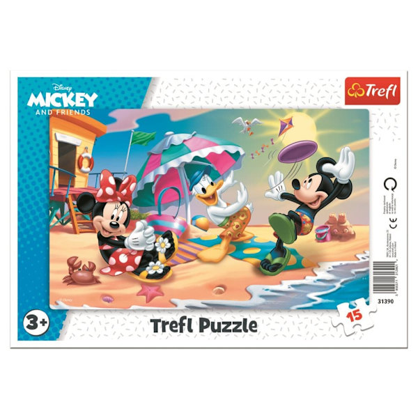 TREFL DISNEY Puzzle in frame Mickey-Mouse, 15 pcs