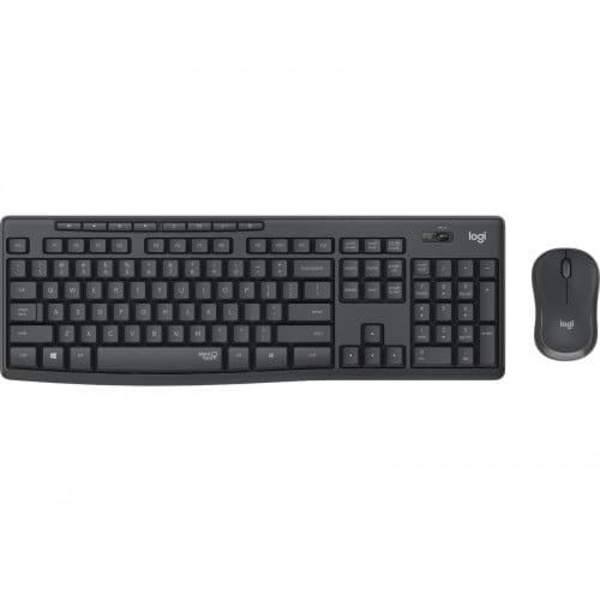 LOGITECH MK295 Silent Wireless Combo - GRAPHITE - NORDIC Grafitt