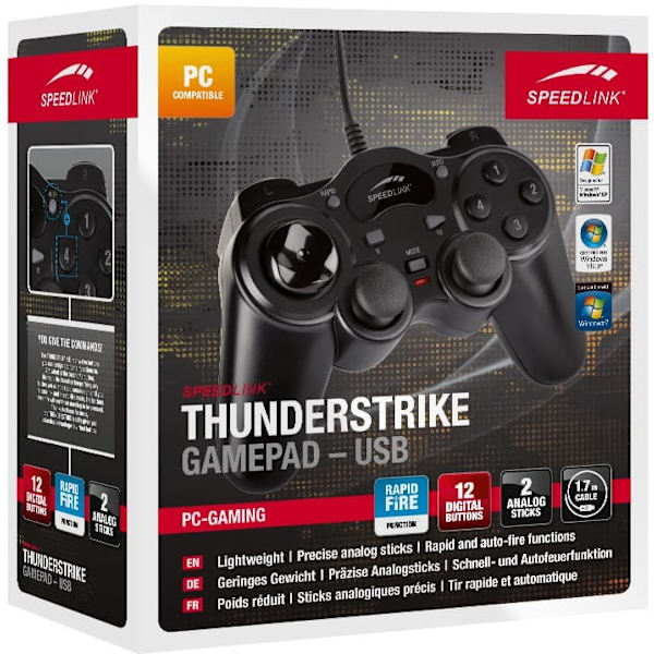 Speedlink Gamepad Thunderstrike (SL-6515-BK)