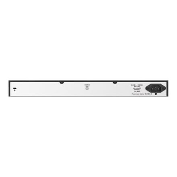 D-Link 24-Port Desktop Gigabit Unmanaged PoE Switch with 2 x 100/1000Mbps Combo Ports