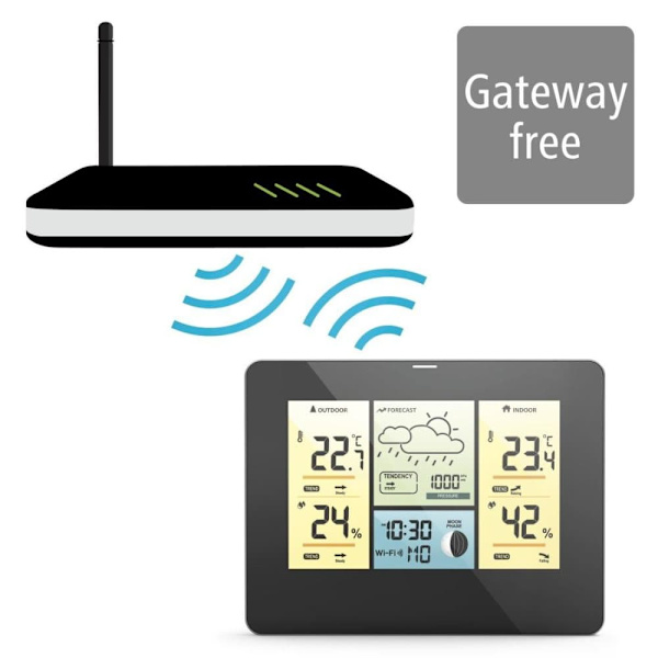 Hama WLAN Weather Station with App, 176596