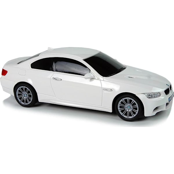 Remote Controlled BMW M3 White 2.4G Pilot Steering Wheel 1:18 Sound Lights