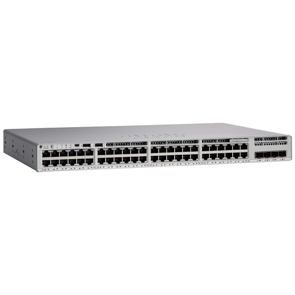 CISCO Catalyst 9200L 48-port PoE+ 4x10G uplink Switch Network Essentials Sellable only with DNA licenses