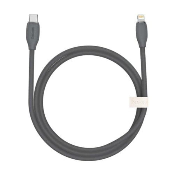 Baseus Jelly  cable USB-C to Lightning, 20W, 1,2m (black)