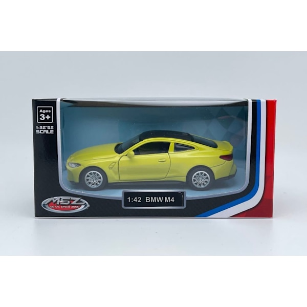 MSZ Die-cast model BMW M4(G82), scale 1:42