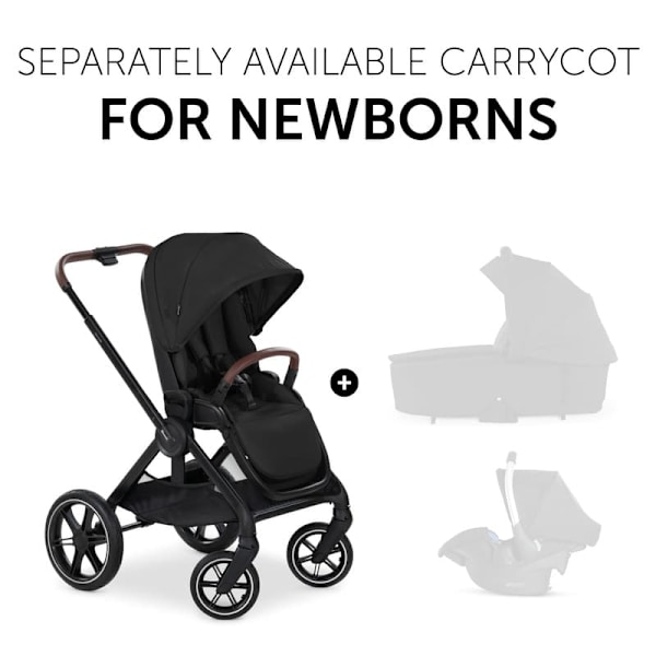 HAUCK stroller WALK N CARE, Black, 165355
