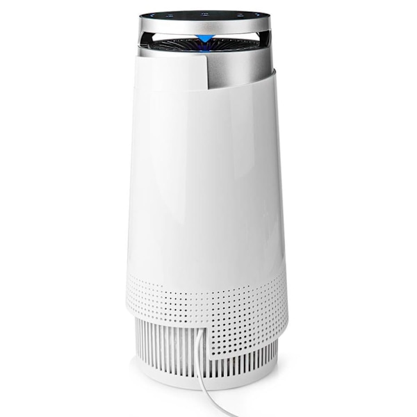 Nedis AIPU100CWT air purifier 20 m² 50 dB 35 W Black, White Sort, Hvid
