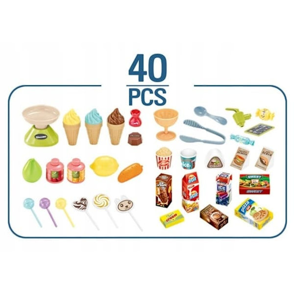 Home Supermarket set with stroller, 2005U141