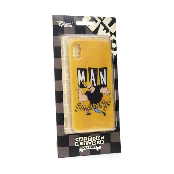 Cartoon Network Johnny Bravo Silicone Case for Apple iPhone XR Man