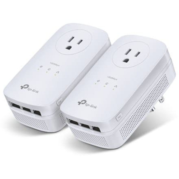 TP-Link TL-PA8030P KIT PowerLine network adapter 1200 Mbit/s Ethernet LAN White 2 pc(s) Hvid