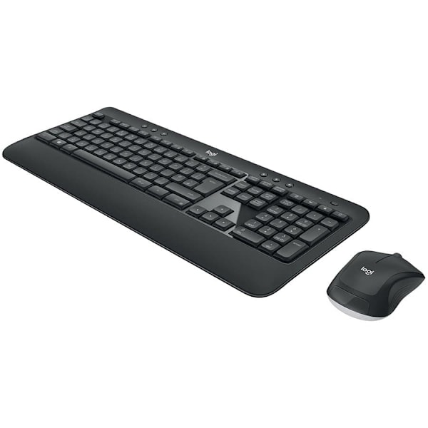 Logitech set MK540 ADVANCED, Bezdrátová klávesnice + myš/ 2.4GHz/ USB přijímač/ CZ/SK/ černý Sort, Hvit