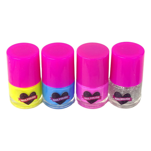 Makeup and Nail Set in Suitcase Pink