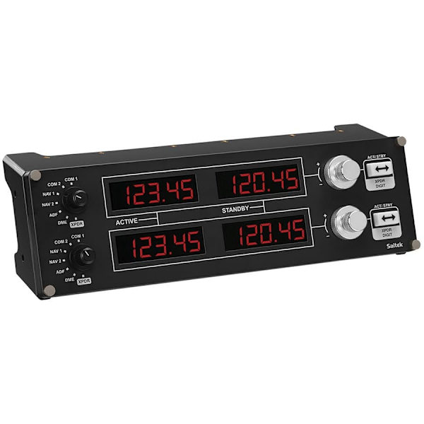 LOGITECH G Saitek PRO Flight Radio Panel - USB "945-000011" (timbru verde 0.8 lei)